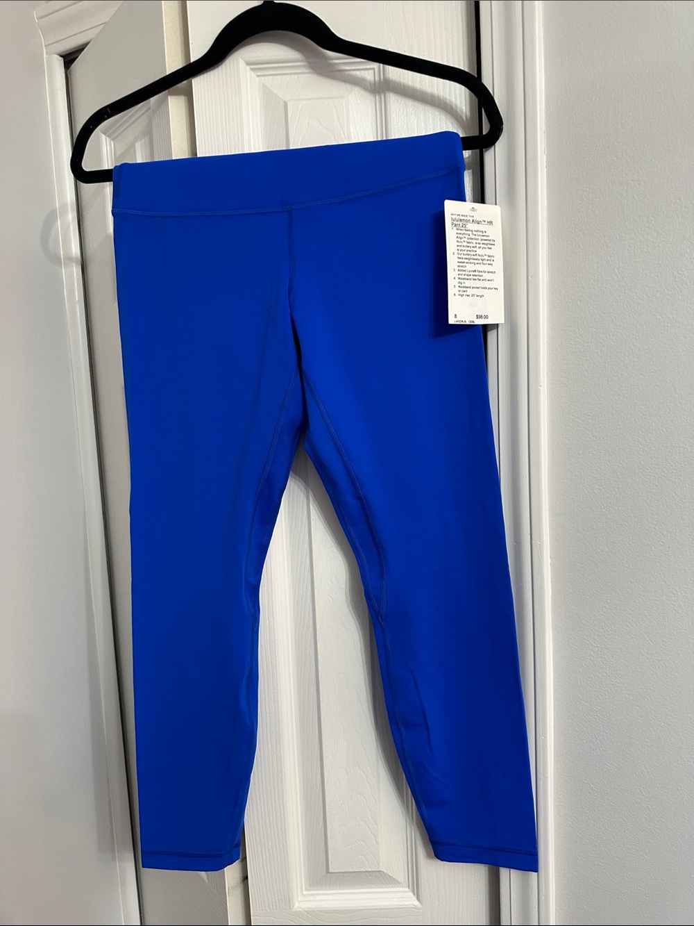 Lululemon align tight 25inch size 8